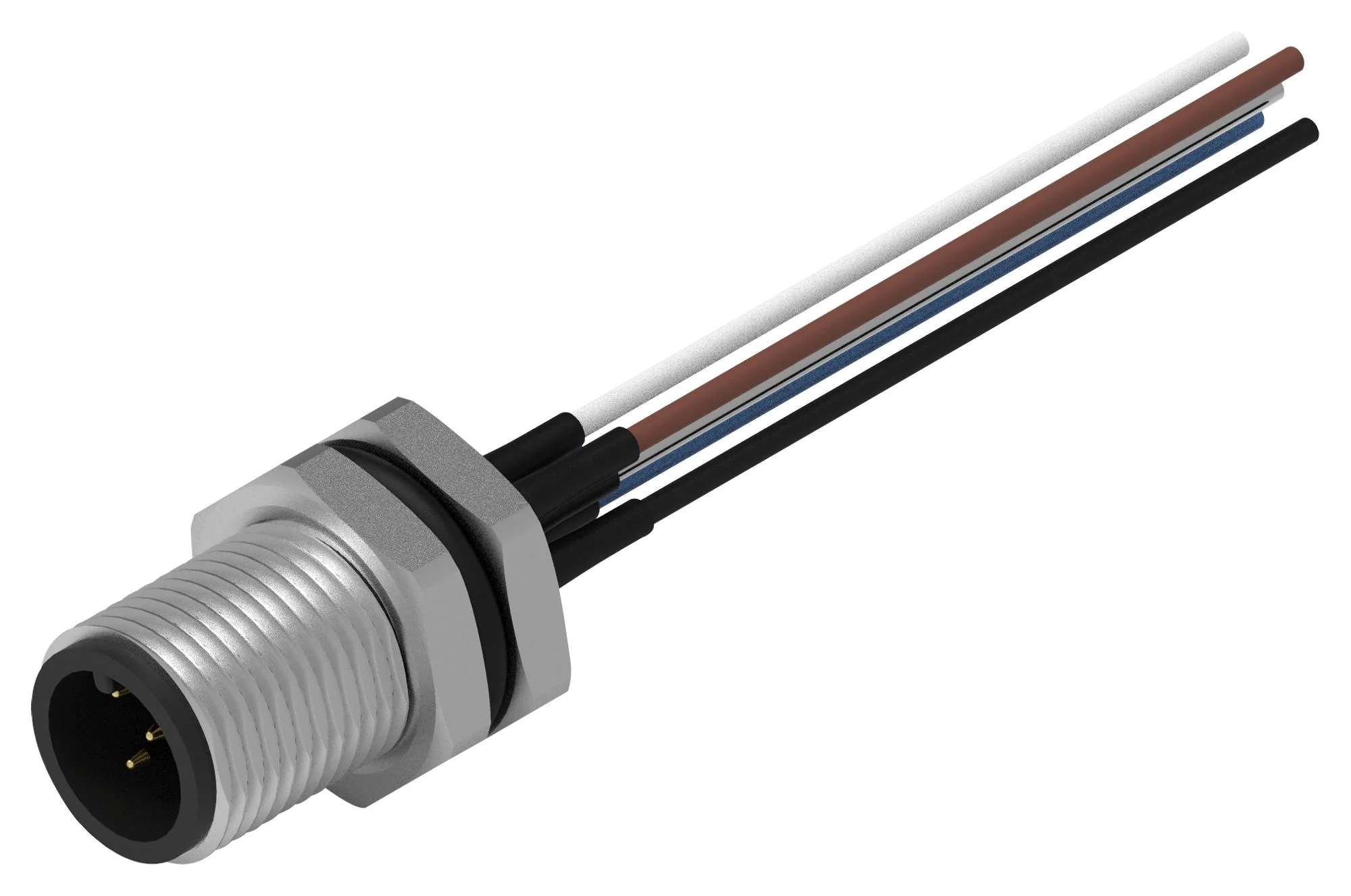 Wurth Elektronik 643452100305 643452100305 Sensor Cable A Coded M12 Plug Free End 5 Positions 500 mm 19.7 " WR-CIRC Series New
