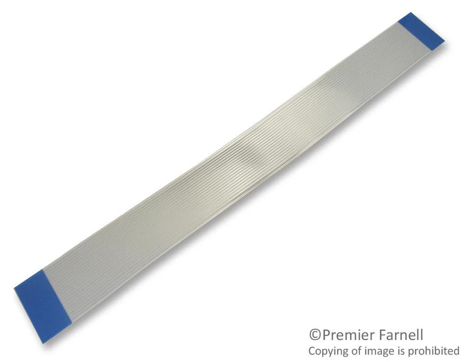 WURTH ELEKTRONIK 686708200001 Ribbon Cable, 7.87 ", 200 mm, Opposite Sided Contacts, White