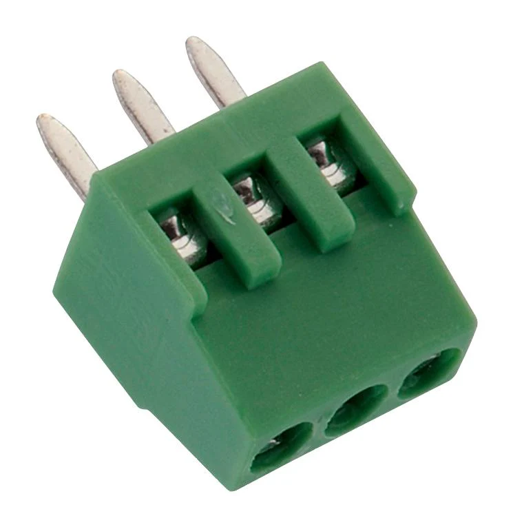 Wurth Elektronik 691210910003 Wire-To-Board Terminal Block 2.54 mm 3 Ways 30 AWG 18 0.823 mm² Screw
