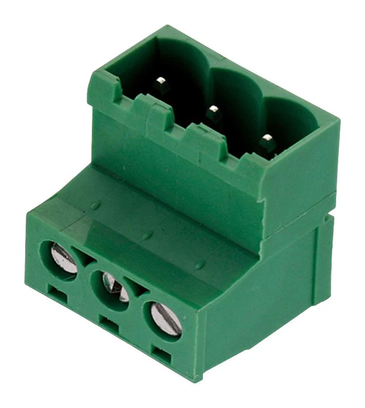 Wurth Elektronik 691348500003 691348500003 Pluggable Terminal Block Reversed Plug 5.08 mm 3 Ways 22AWG to 12AWG 3.31 mm² Screw 20 A